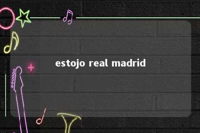 estojo real madrid 